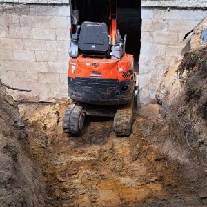 Levage de bâtiment fissure et drain laurentide 6