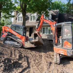 pelles-excavation-dans-une-cours